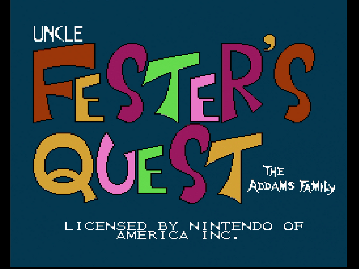 Fester's Quest - NES