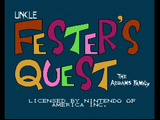 Fester's Quest - NES