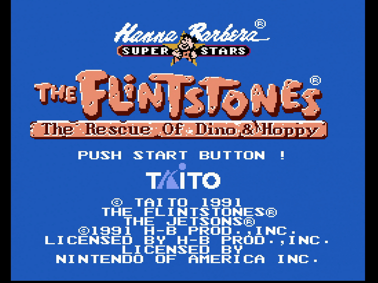 Flintstones: The Rescue of Dino & Hoppy - NES