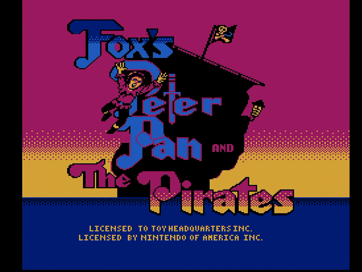 Fox's Peter Pan & the Pirates - NES