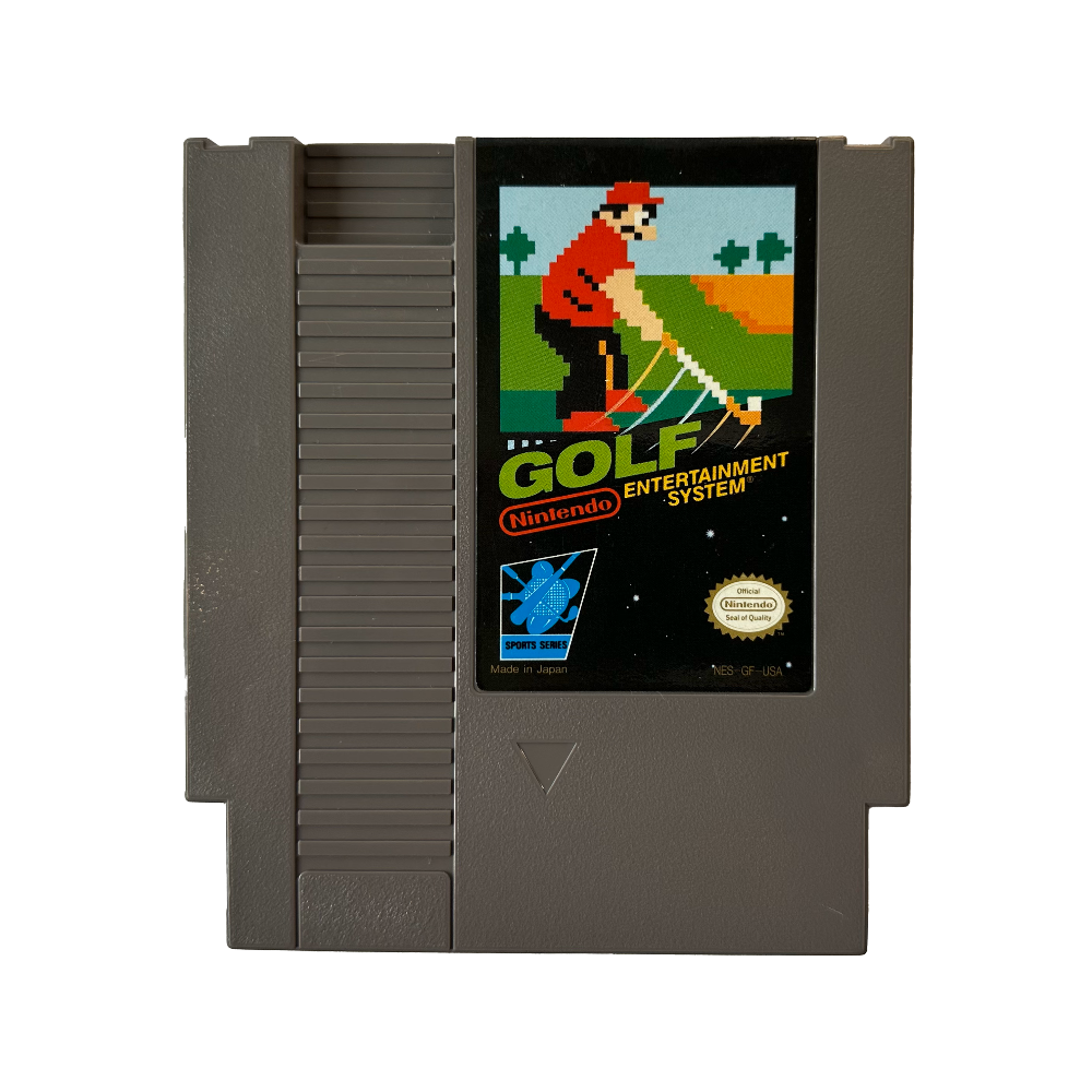 Golf cartridge for NES