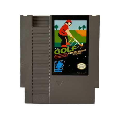 Golf cartridge for NES