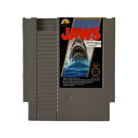 Jaws cartridge for NES