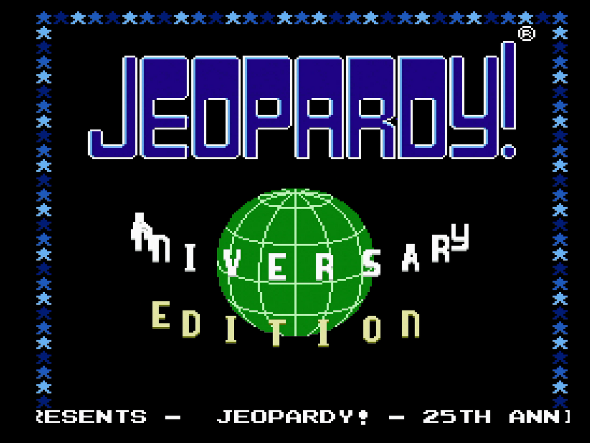 Jeopardy! 25th Anniversary Edition - NES