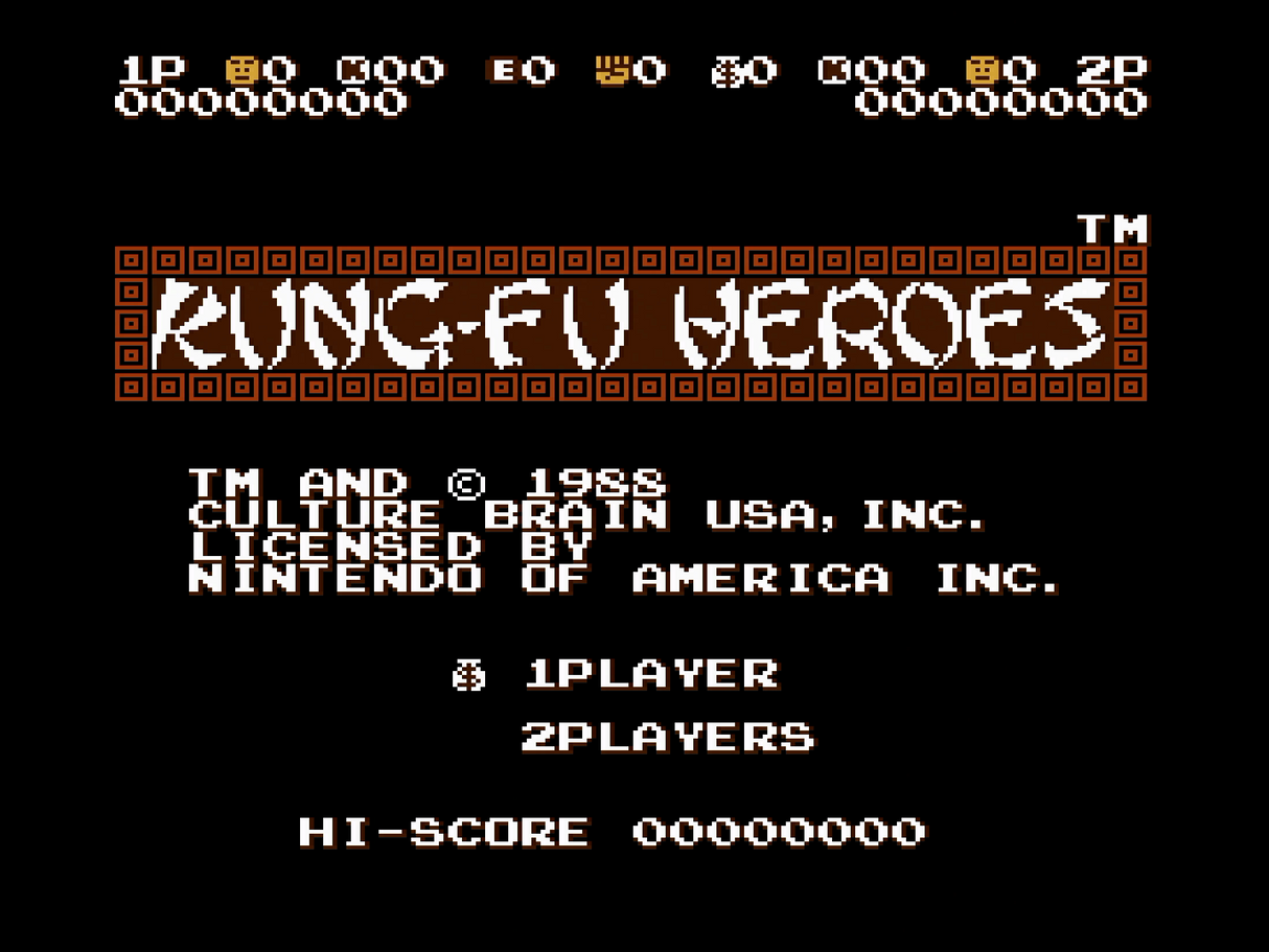 Kung Fu Heroes - NES