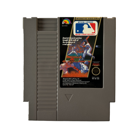 Major League Baseball cartridge for NES