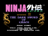 Ninja Gaiden II: The Dark Sword of Chaos - NES