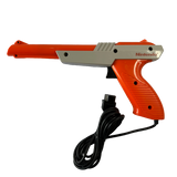 Left Side of Orange NES Zapper Light Gun