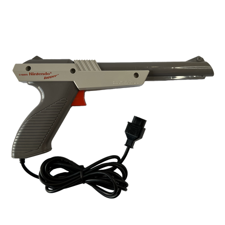 Right Side of Grey NES Zapper Light Gun