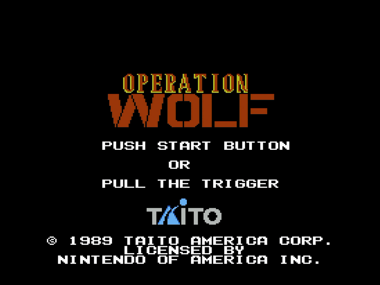 Operation Wolf - NES