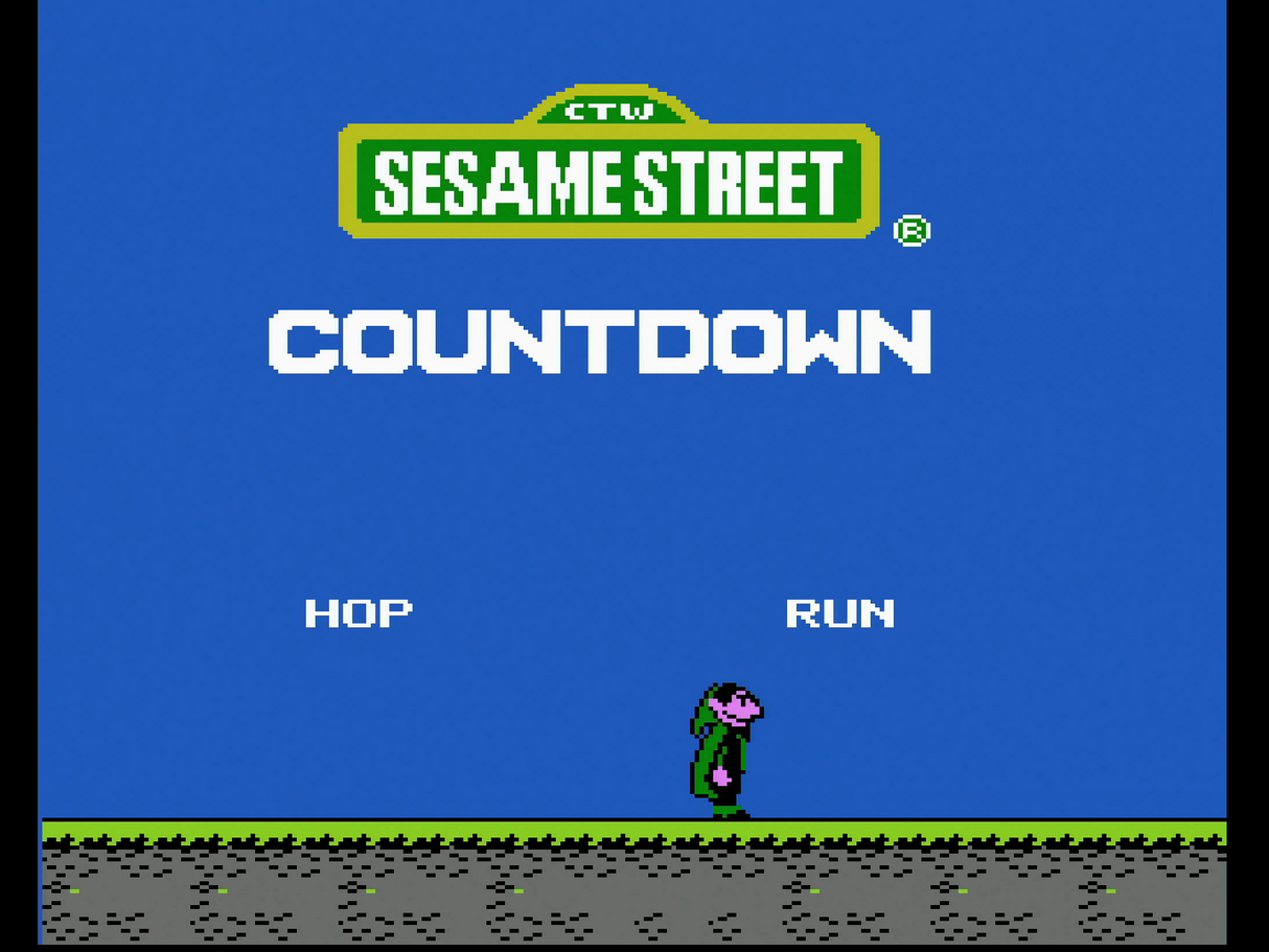 Sesame Street Countdown - NES