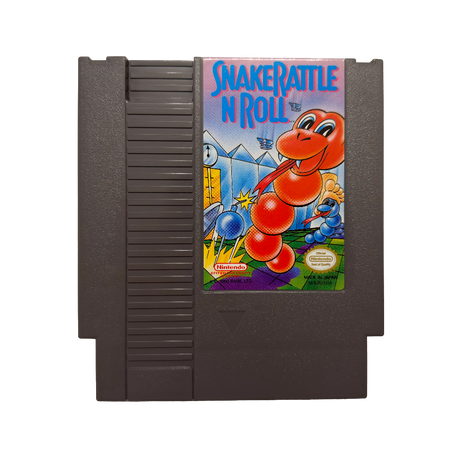Snake Rattle 'n' Roll cartridge for NES