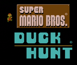 Title screen of Super Mario Bros. | Duck Hunt  for the NES
