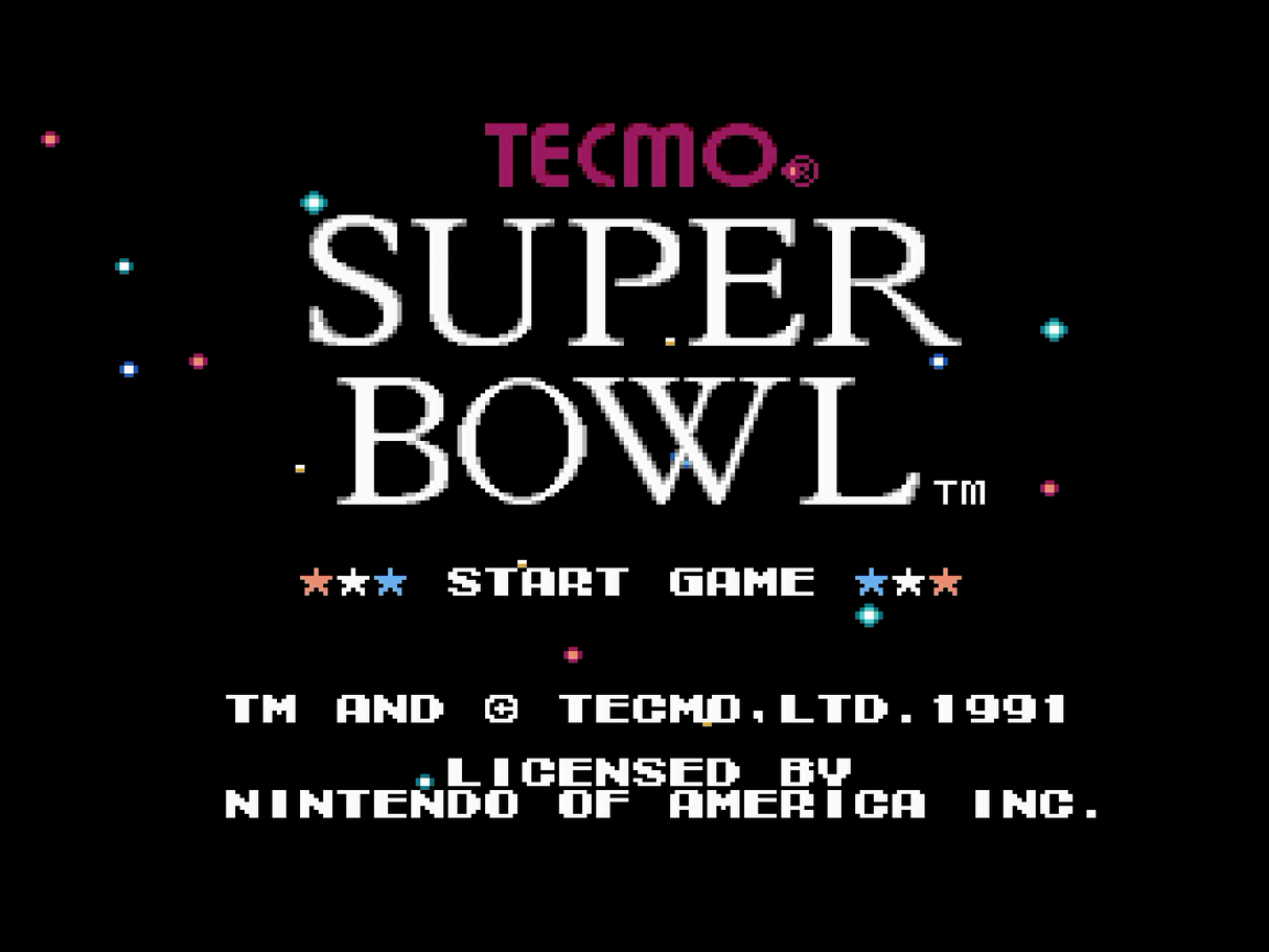 Tecmo Super Bowl - NES