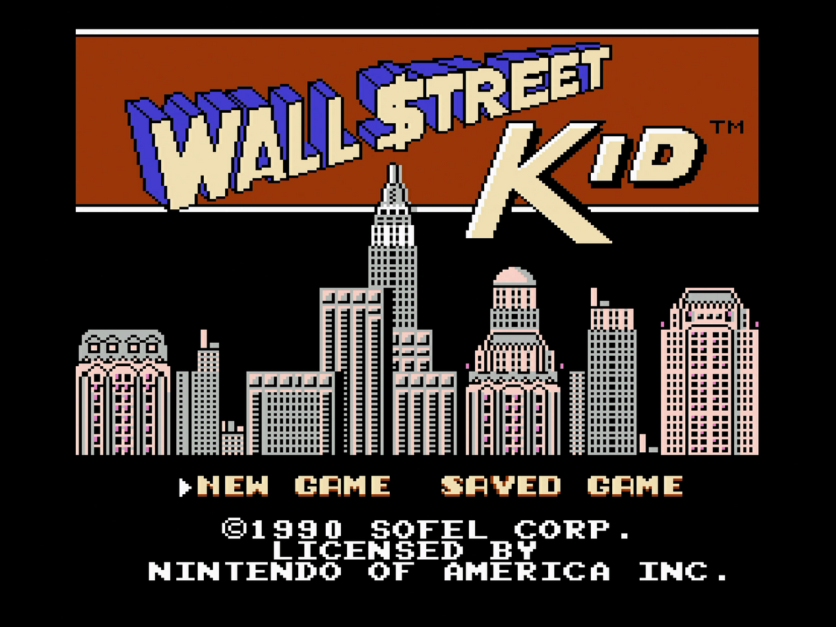 Wall Street Kid - NES