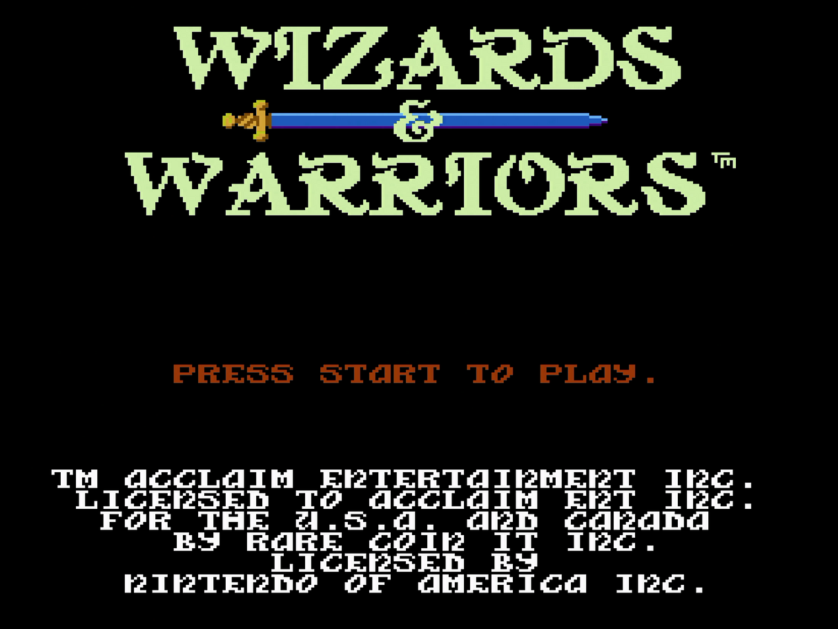 Wizards & Warriors - NES