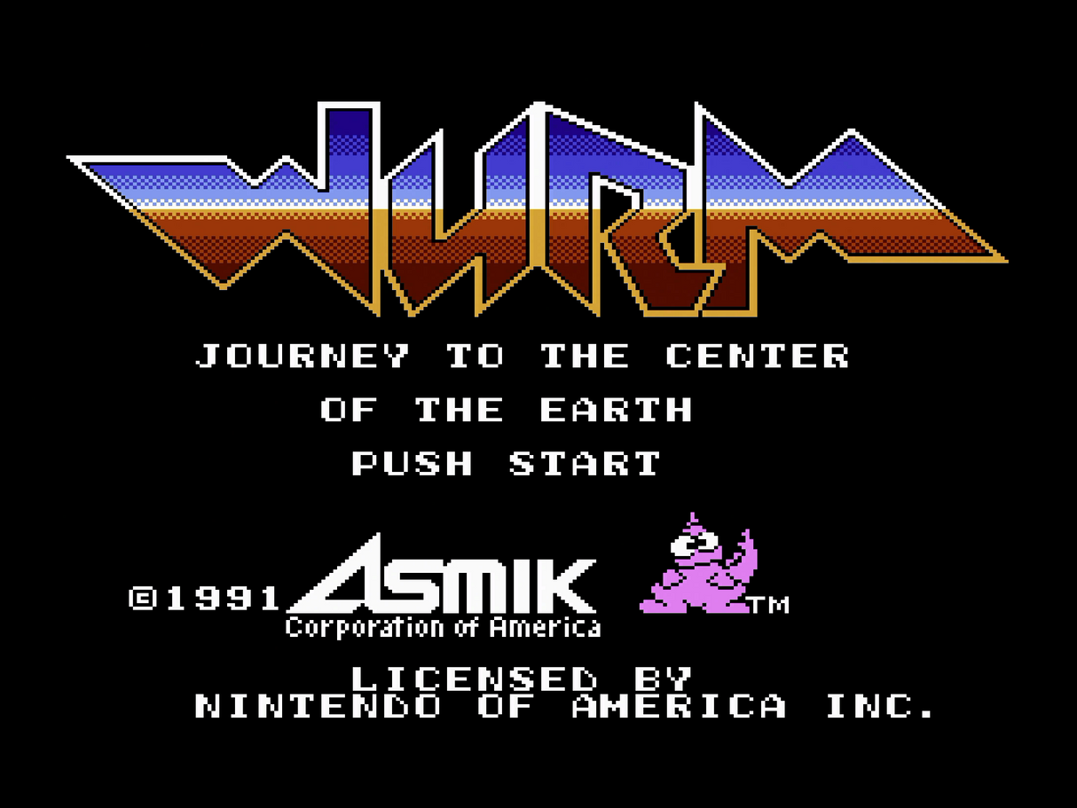 Wurm: Journey to the Center of the Earth - NES