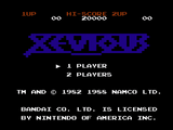 Xevious - NES