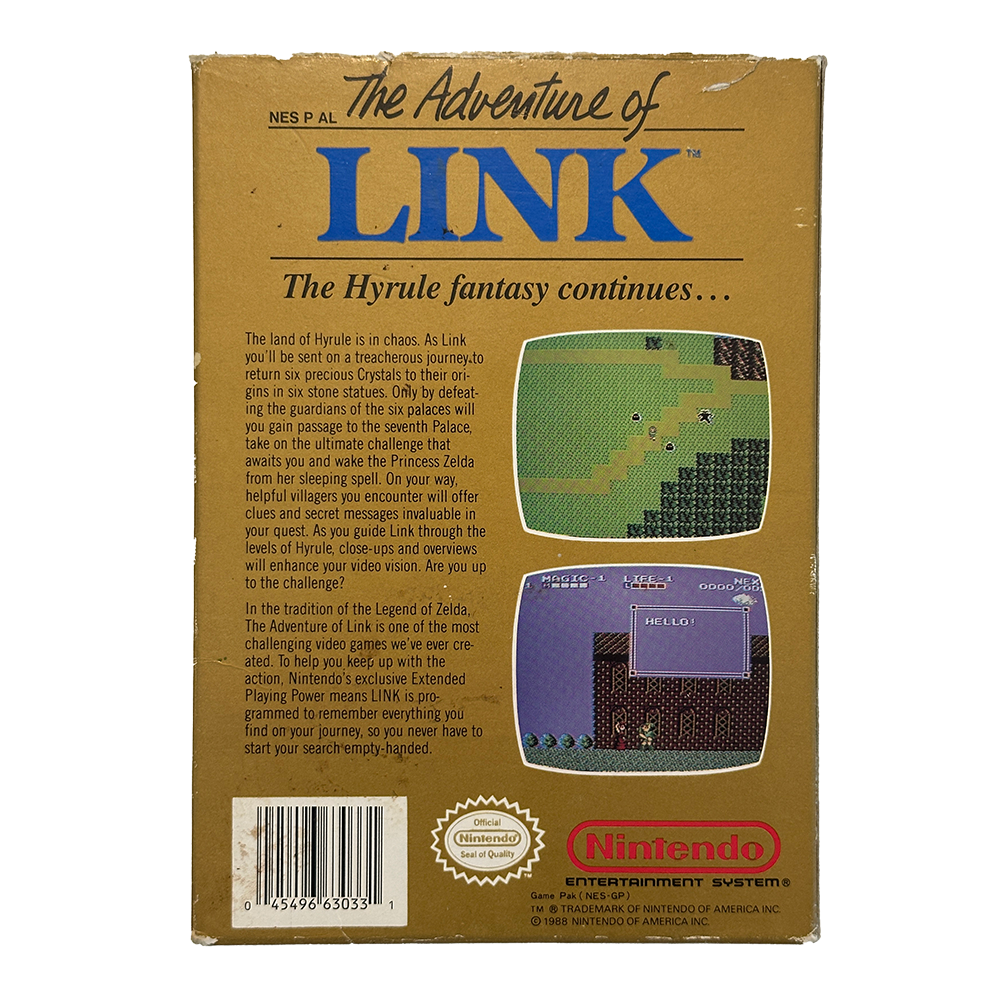 Zelda II: The Adventure of Link - NES