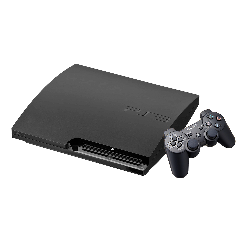 PlayStation 3 Slim Console - Black (Refurbished)