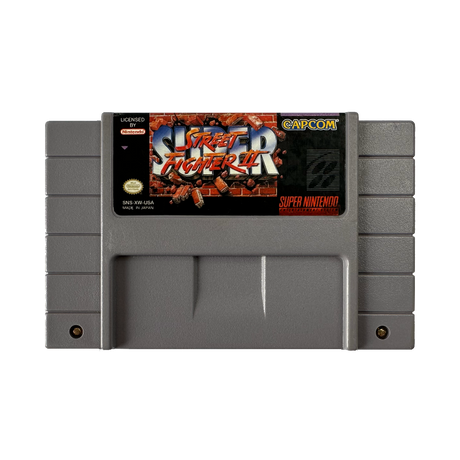 Super Street Fighter II cartridge for SNES