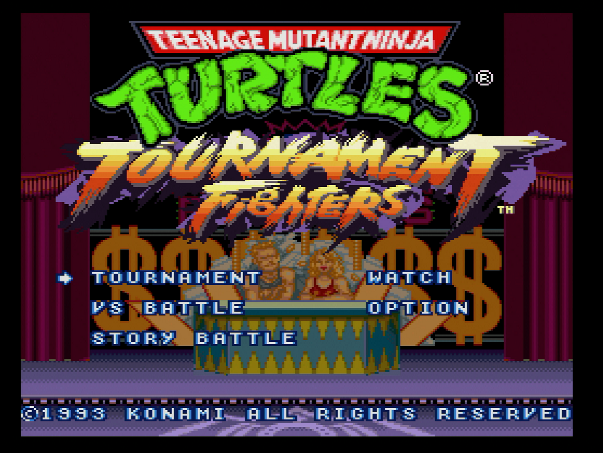 Teenage Mutant Ninja Turtles: Tournament Fighters - Super Nintendo