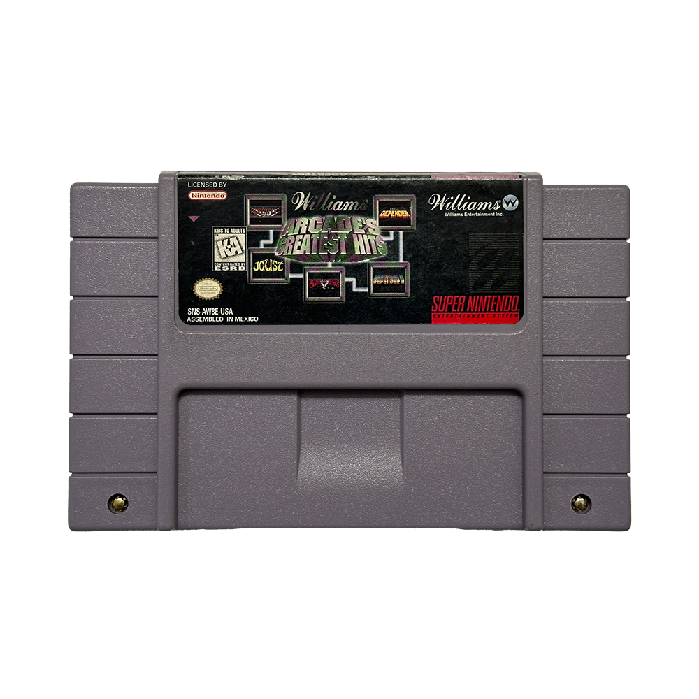 Williams Arcade's Greatest Hits - Super Nintendo