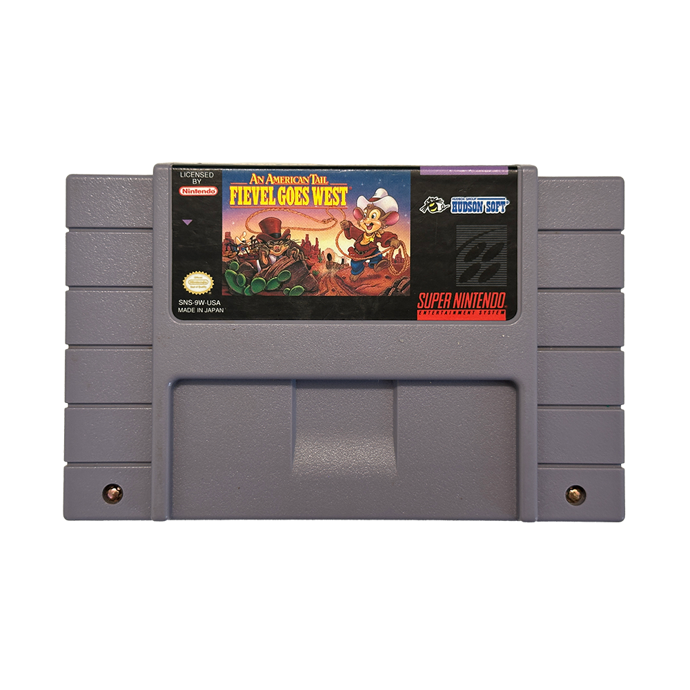 An American Tail: Fievel Goes West - Super Nintendo