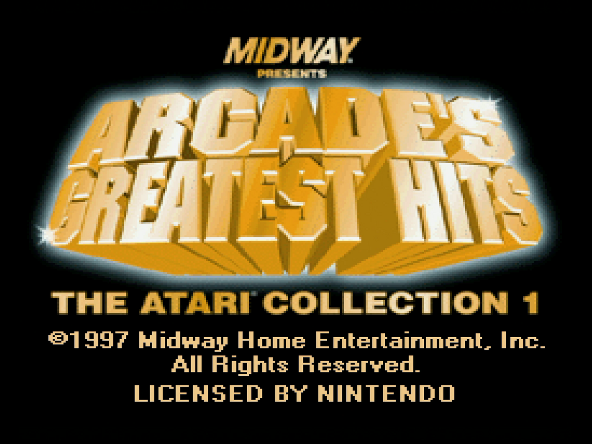 Arcade's Greatest Hits: The Atari Collection 1 - Super Nintendo