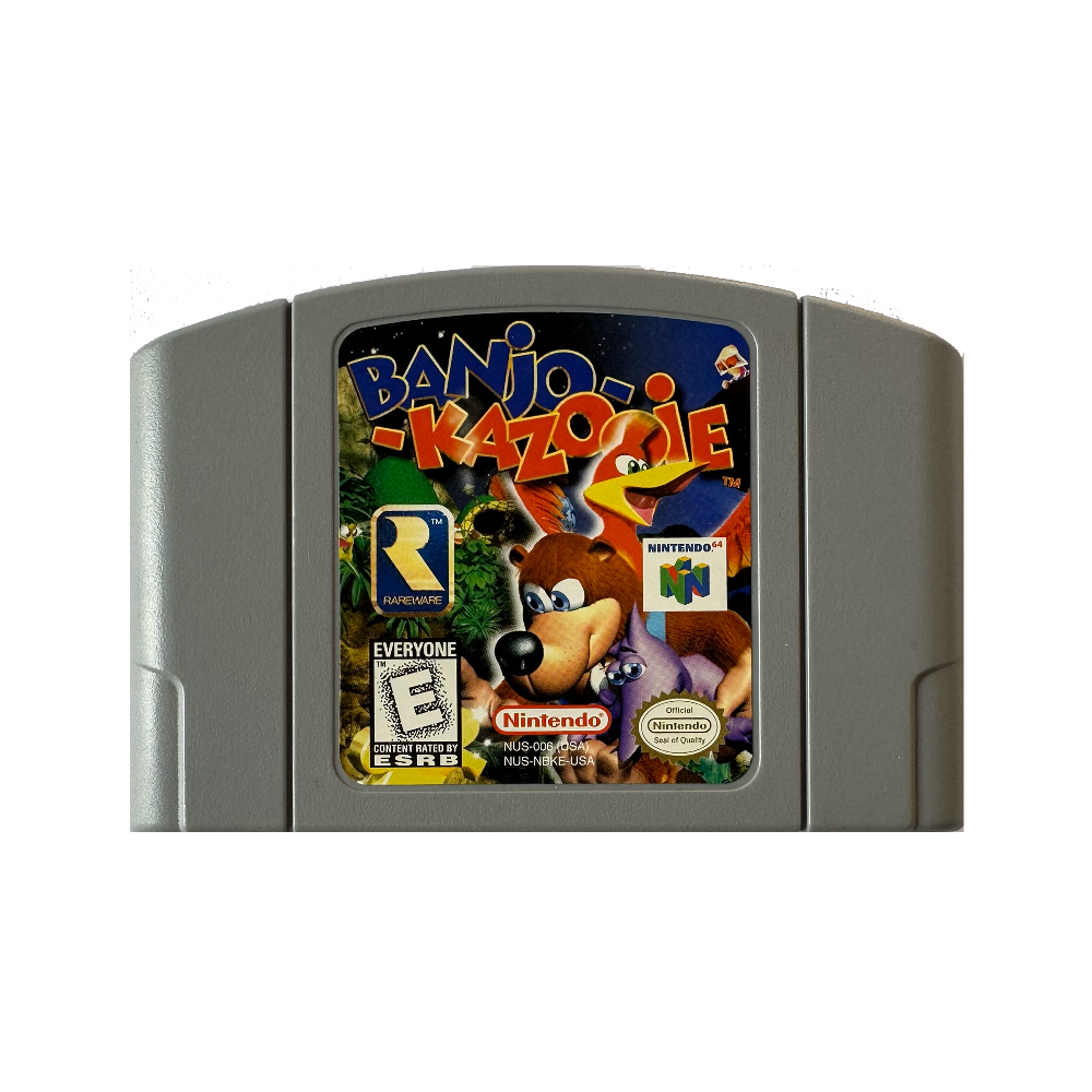 Banjo Kazooie cartridge for Nintendo 64