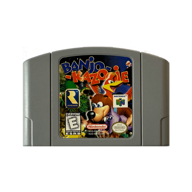 Banjo Kazooie cartridge for Nintendo 64