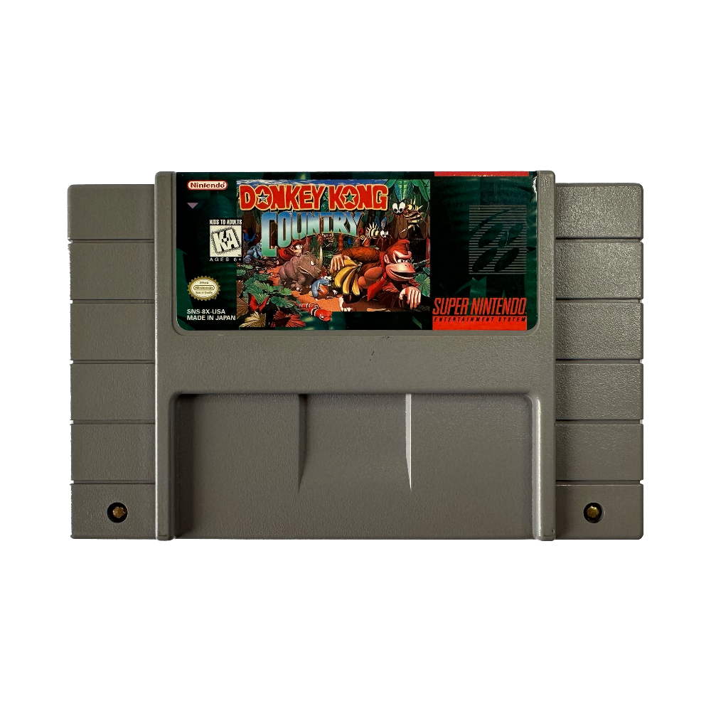 Donkey Kong Country cartridge for SNES