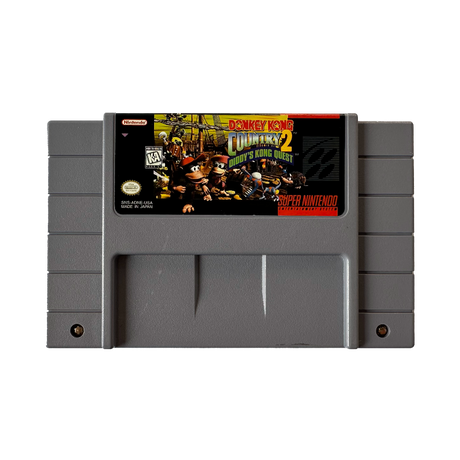 Donkey Kong Country 2 Diddy's Kong Quest cartridge for SNES
