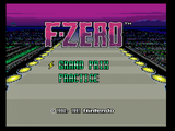 F-ZERO - Super Nintendo