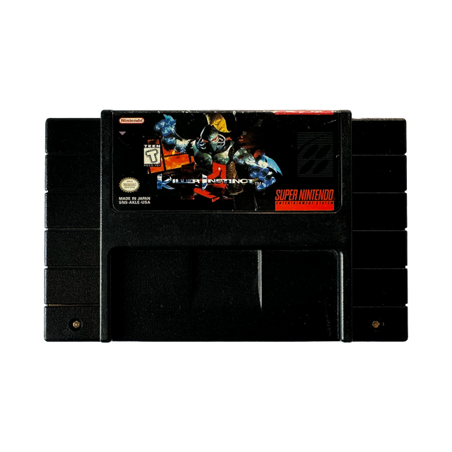 Title screen of Killer Instinct for the SNES