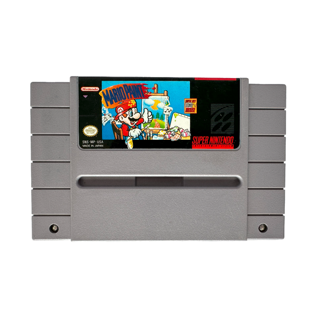 Mario Paint cartridge for SNES