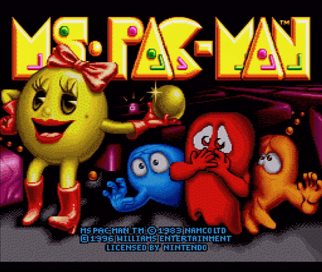 Ms. Pac-Man - Super Nintendo