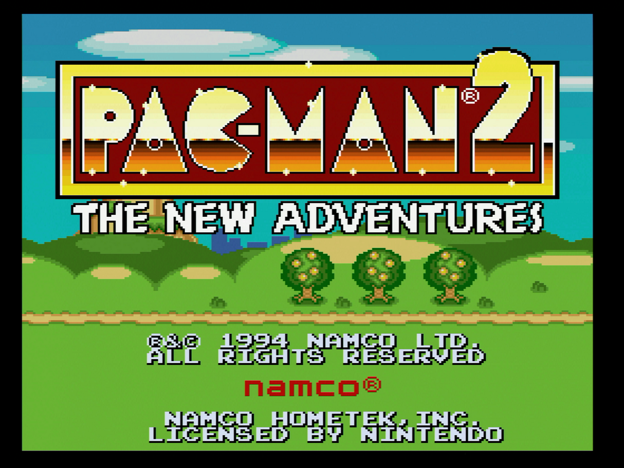 Pac-Man 2: The New Adventures - Super Nintendo