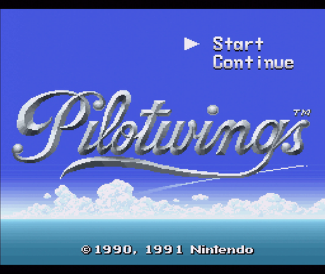 Pilotwings - Super Nintendo