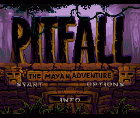 Pitfall: The Mayan Adventure  - Super Nintendo