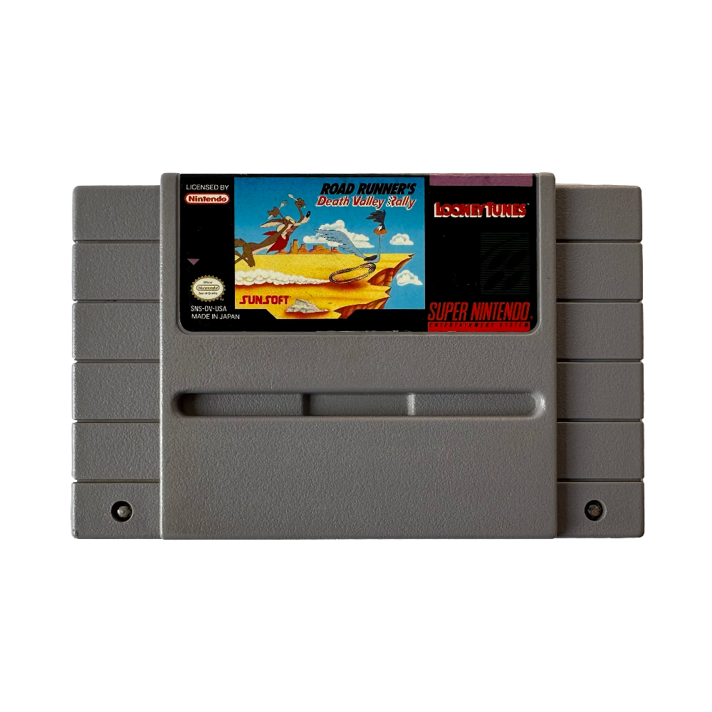 Road Runner's Death Valley Rally - Super Nintendo