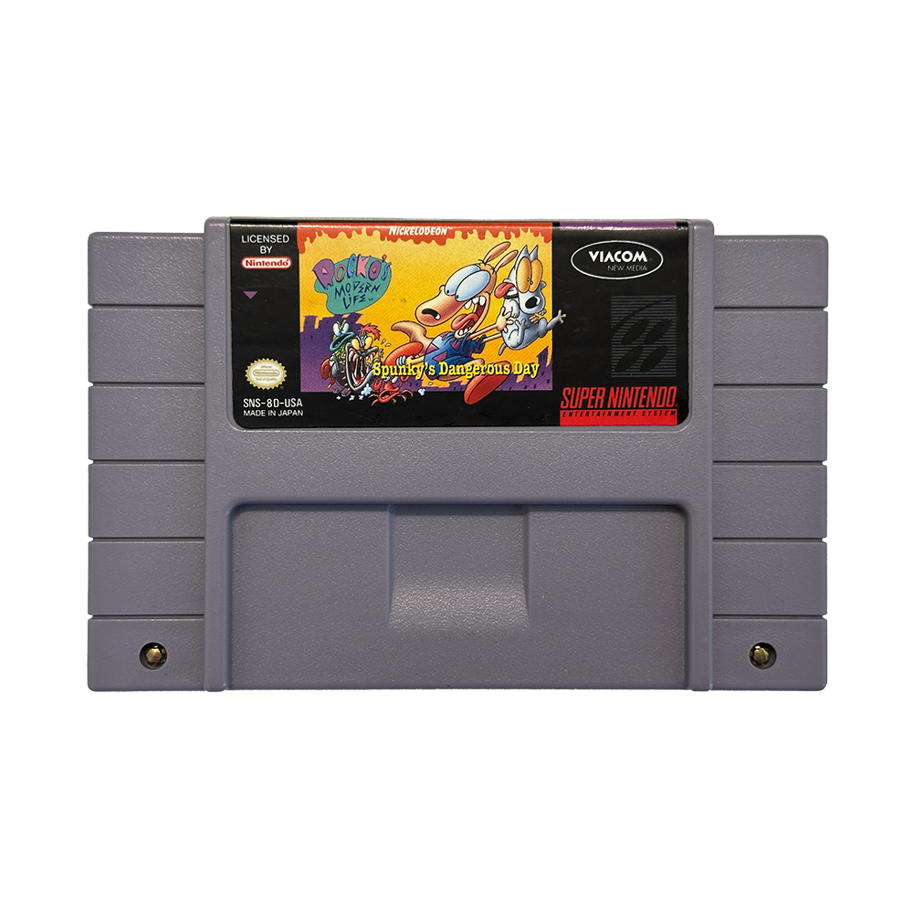 Rocko's Modern Life: Spunky's Dangerous Day - Super Nintendo