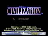 Sid Meier's Civilization - Super Nintendo