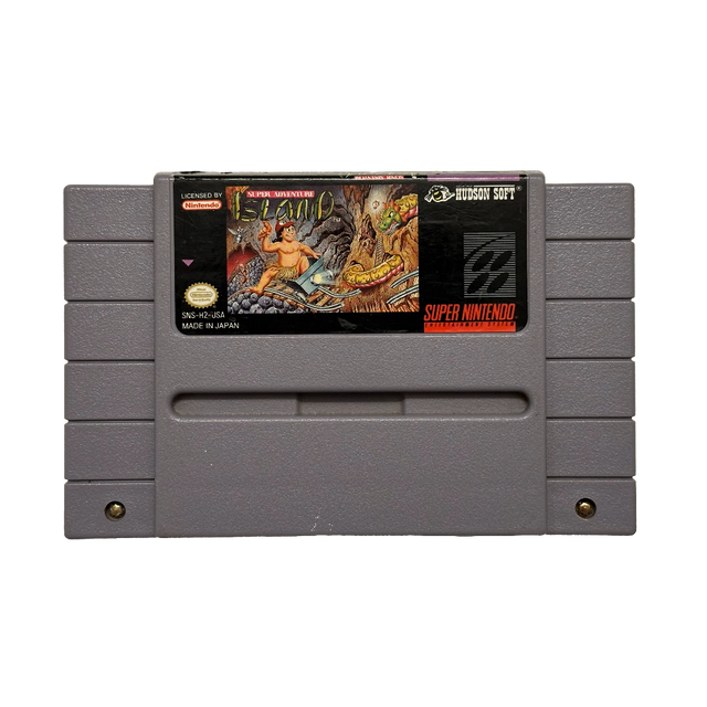 Super Adventure Island cartridge for SNES