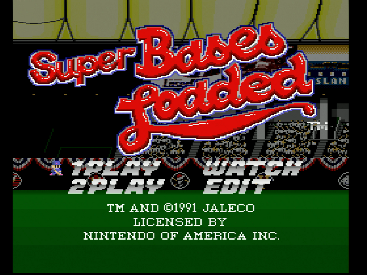 Super Bases Loaded - Super Nintendo