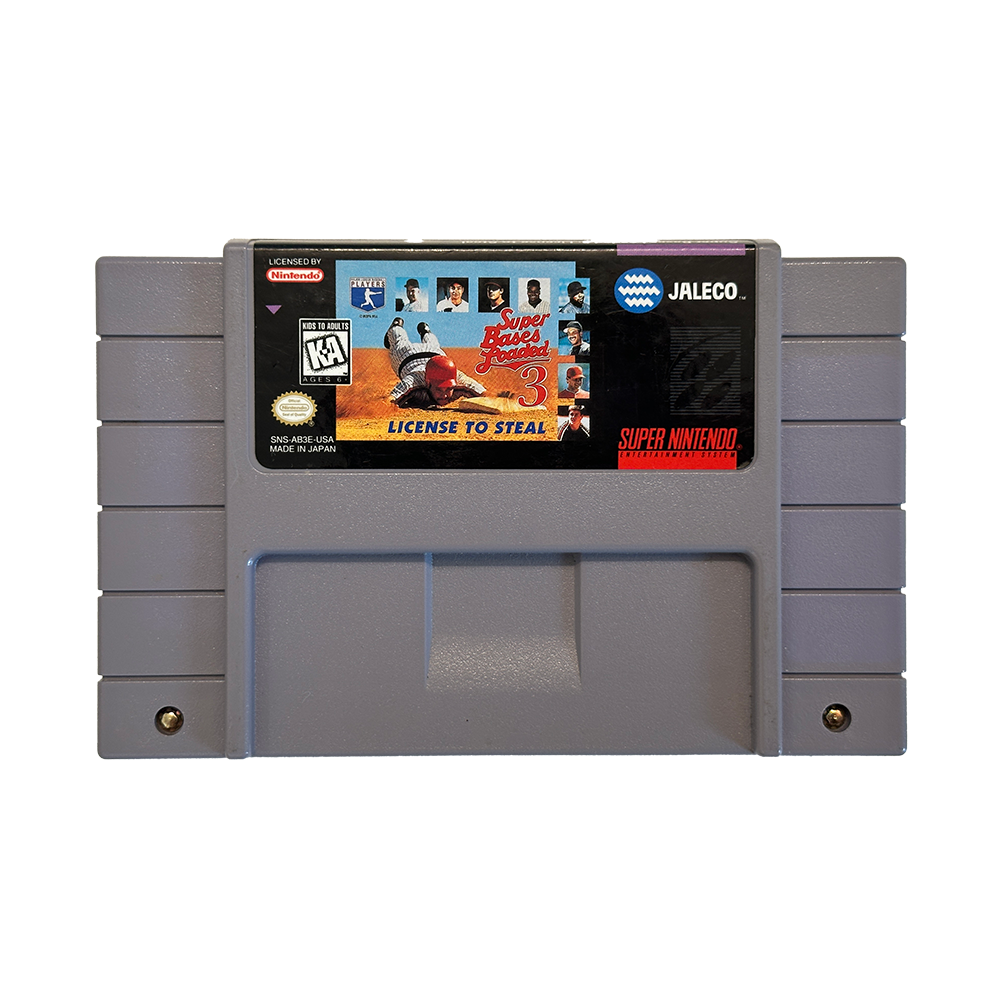 Super Bases Loaded 3: License to Steal - Super Nintendo