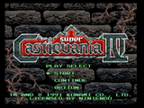 Super Castlevania IV - Super Nintendo