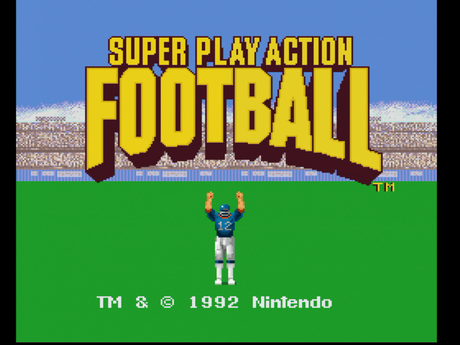 Super Play Action Football - Super Nintendo