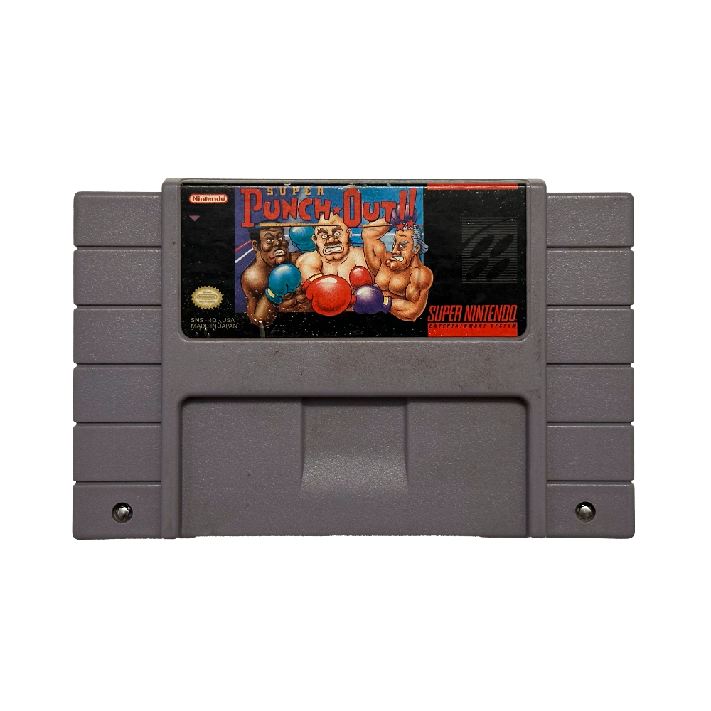 Super Punch-out!! cartridge for SNES