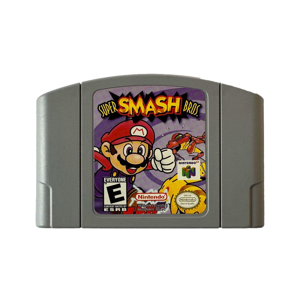Super Smash Bros cartridge for Nintendo 64